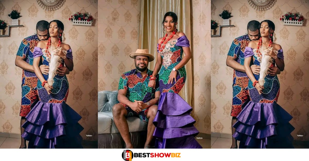 Beautiful Pre-Wedding Photos Drops As Man Set To Marry A Lay He Met On Facebook