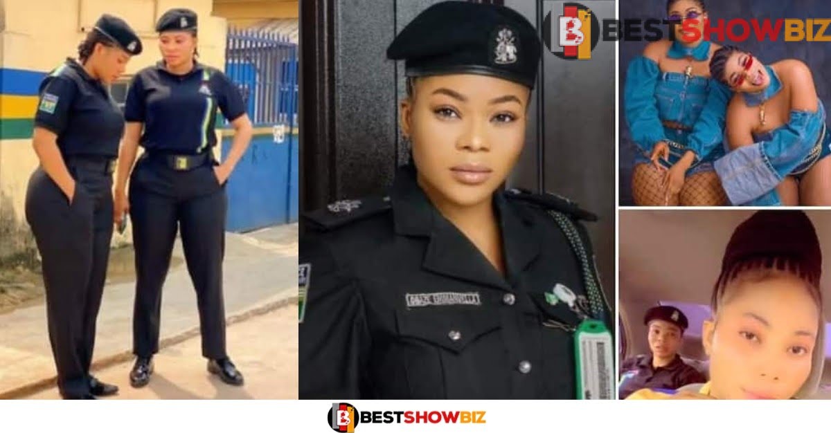 Beautiful Sisters Who Are Police Officers Confuses Men As Their Photos Goes Viral
