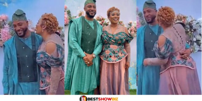 Bridget Otoo Explains Why Her Husband Refused To K!ss Her At Their Wedding Ceremony In New Video