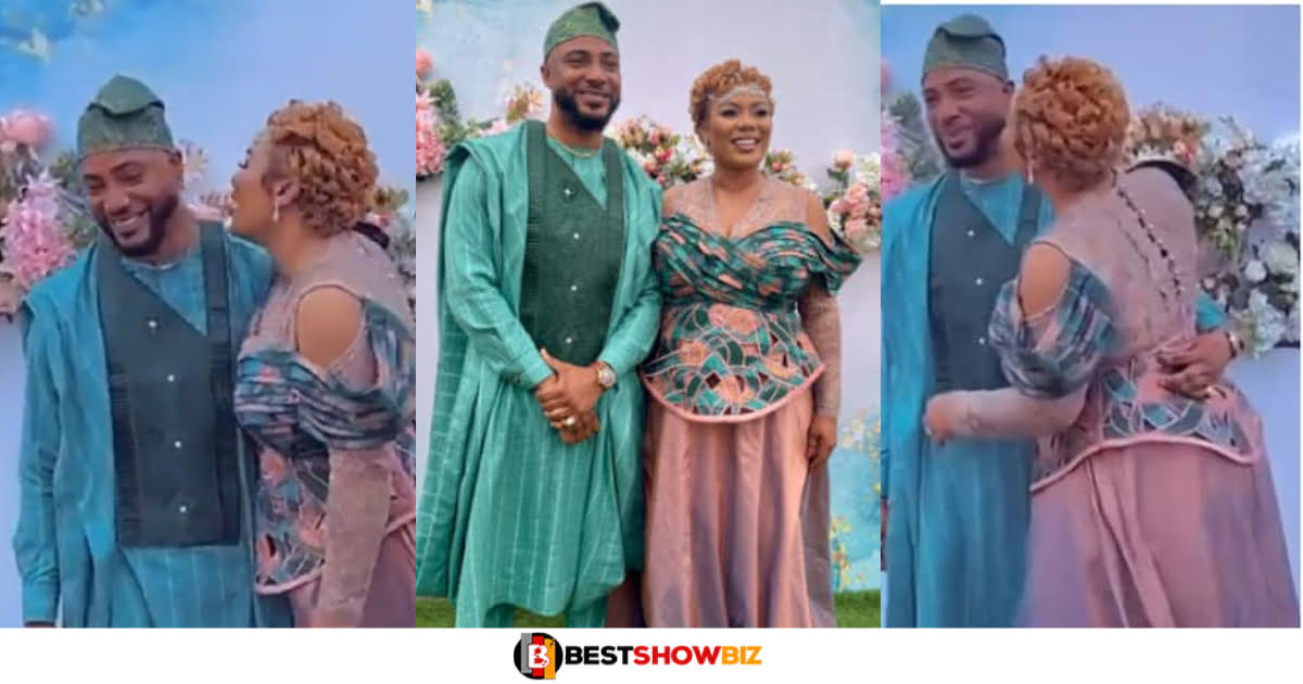 Bridget Otoo Explains Why Her Husband Refused To K!ss Her At Their Wedding Ceremony In New Video
