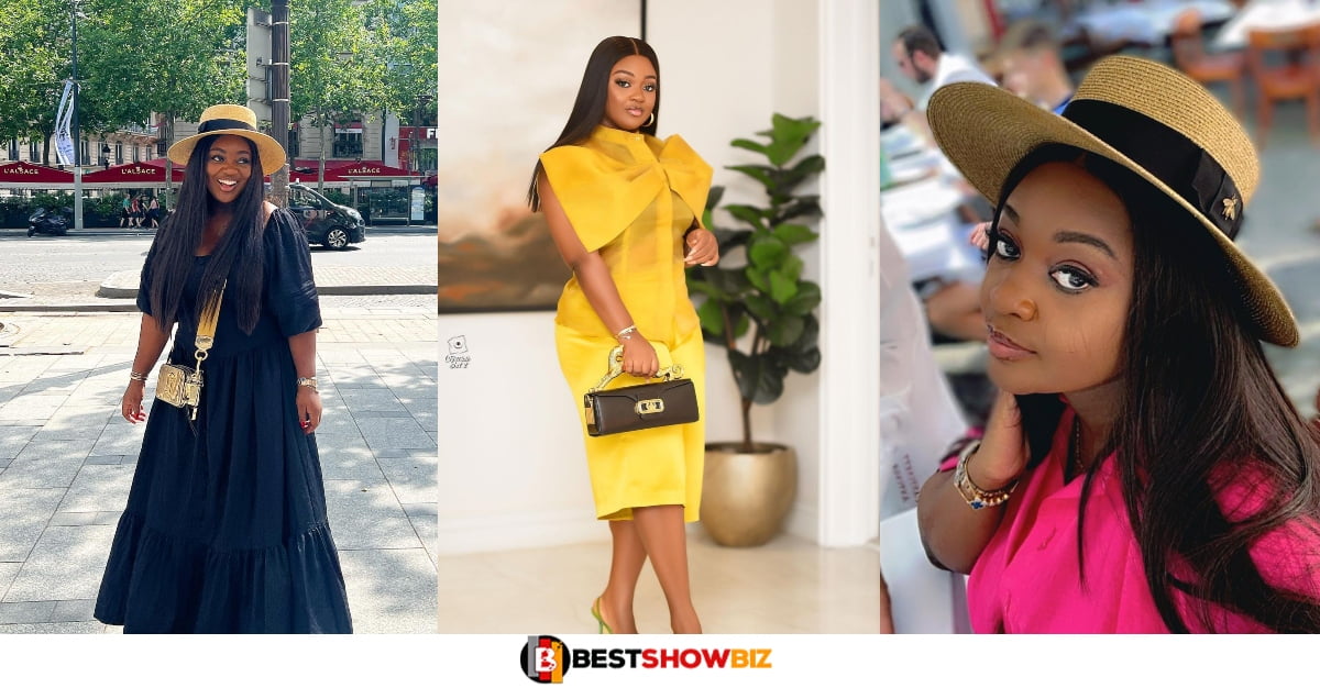 Classy And Beautiful: Reactions As Jackie Appiah Dazzles In All-Yellow Dress (Photos)