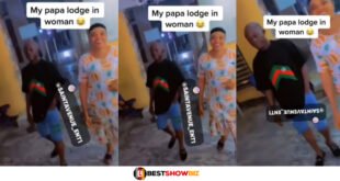 Young Man clashes with his father lodging in a hotel room with his Sidechick