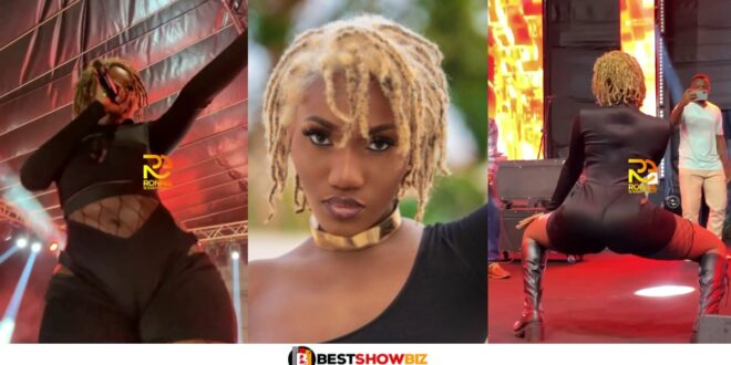 No Dross – Reactions As Wendy Shay Gives Raw Tw3rking On Stage (Video)