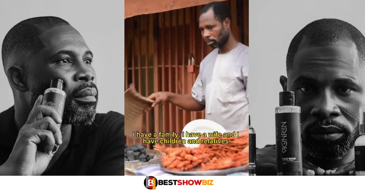 No Man Is ὺgly, Money Na Problem: Man Selling Kebab Becomes Model - See Beautiful Transformation Video