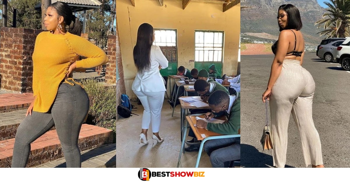 Popular South African Teacher Lulu Menziwa Stuns The Intenet With New Eye-Catching Photos