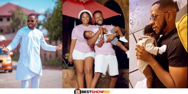 Popular YOLO Actor Aaron Adatsi Flaunt His All-Grown Son And Baby Mama In New Photos