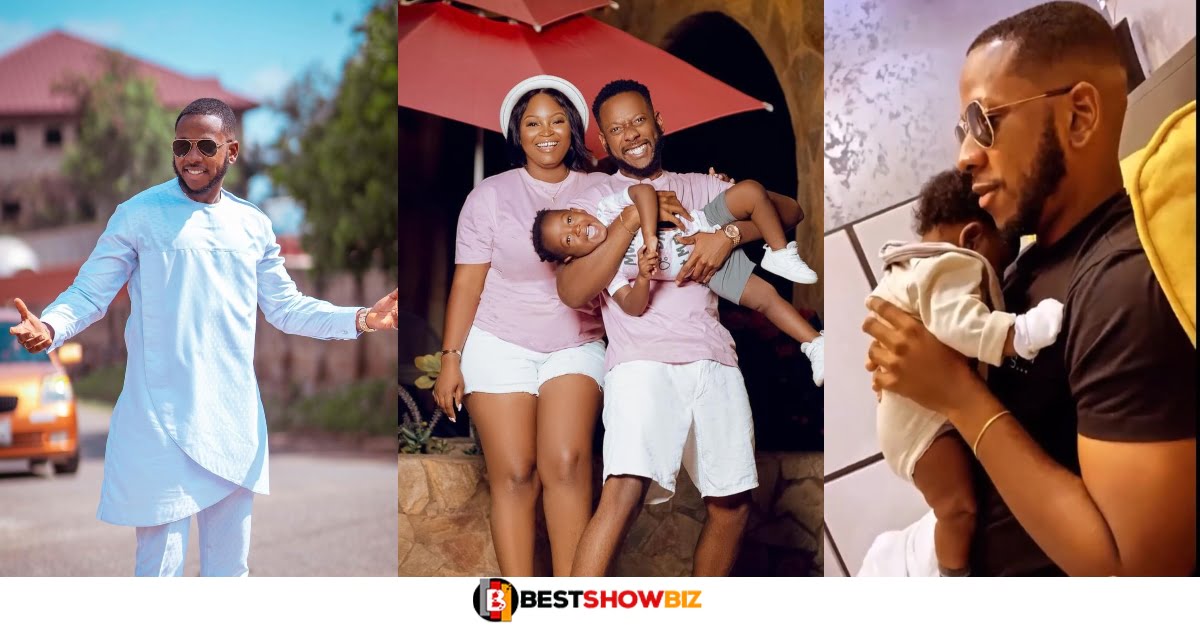 Popular YOLO Actor Aaron Adatsi Flaunt His All-Grown Son And Baby Mama In New Photos