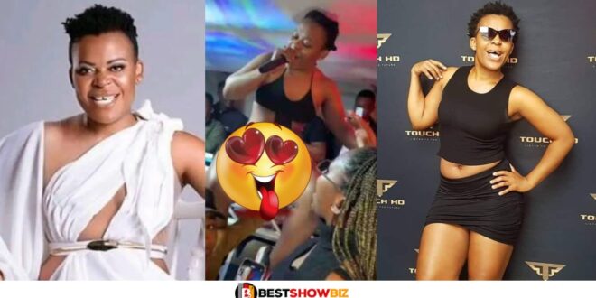 SA Musician, Zodwa allows Fans To Fїngẽr Her While Performing On Stage (Video)