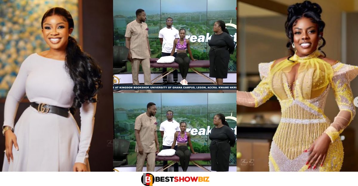 Serwaa Amihere over excited after expert said d0ggy gives stroke - See Nana Aba Anamoah reactions (Video)