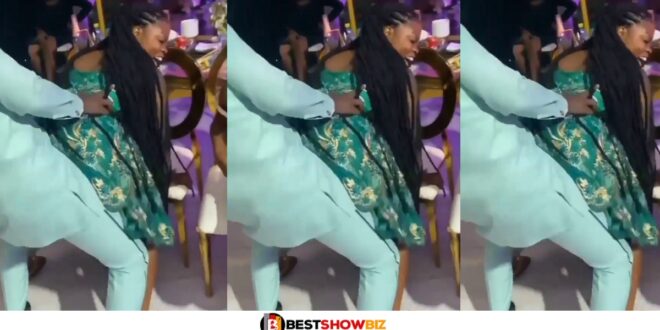 (Video) Watch How A Lady Allowed A Man To Grind Her Big 'Baka' At A Wedding Reception