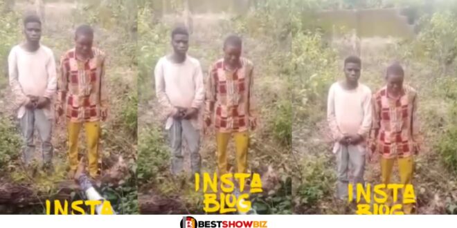 He Was Making More Money Than Us In Yahoo- Two Young Boys Reveals Why They K!lled Their Friend (Video)