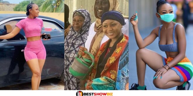 Akuapem Poloo reacts to some Ghanaians insulting her for converting to Islam