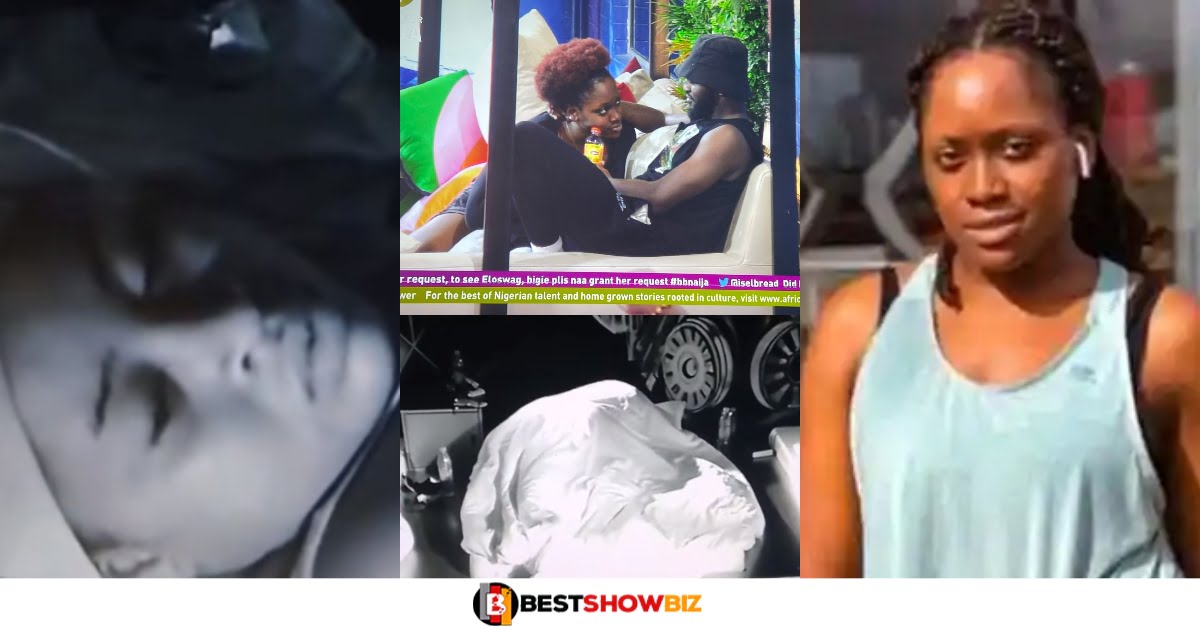 BBnaija: Amaka walked in on Khalid and Daniella k!ssing while they were making out. (watch video)