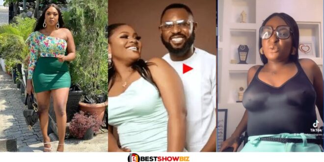 "I will curse you if you cheat on me" – Blessing Okoro warns her husband (watch video)