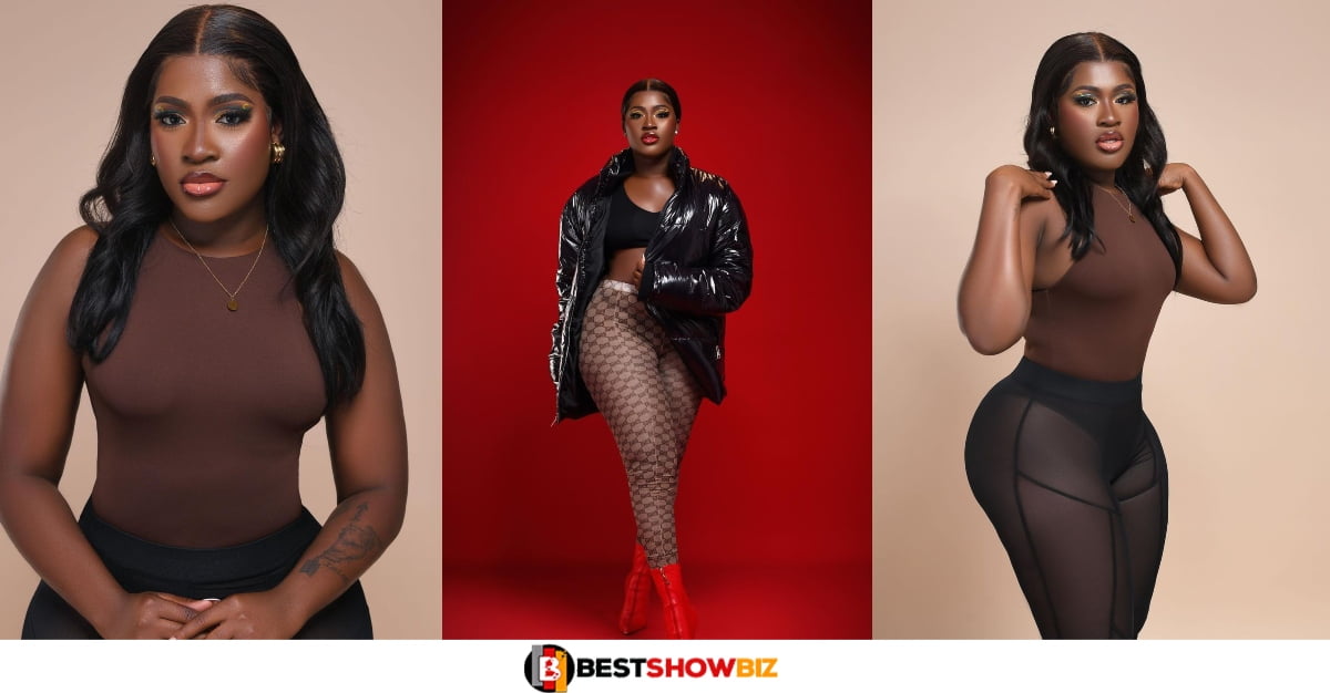 Beautiful Photos Of Fella Makafui in Fitting Outfit on Her 27th Birthday Goes Viral