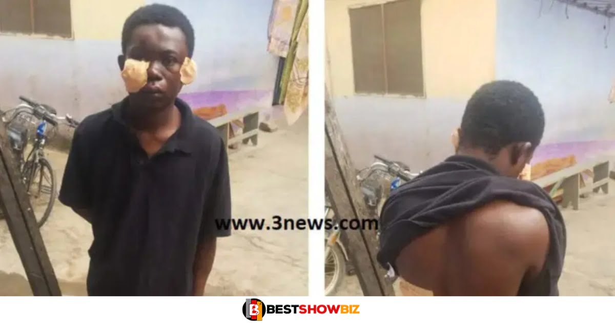 So sad; Innocent young boy mistaken for a thief almost beaten to death in Takoradi
