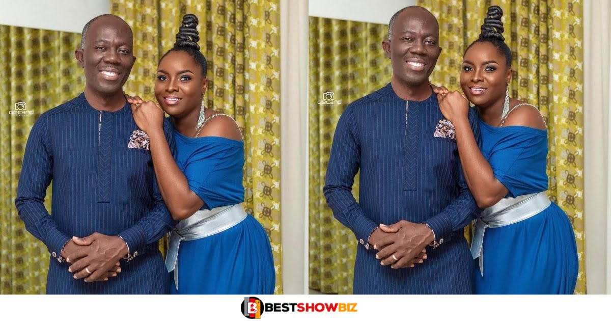 'She is young and beautiful'- Ghanaians react to the beautiful Photos of IGP Dampare's wife