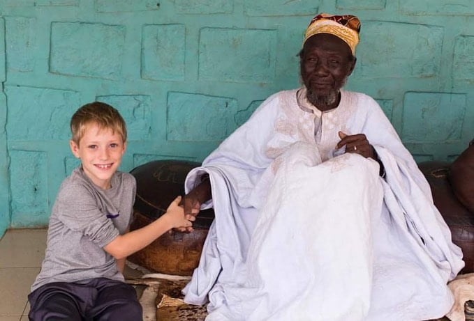 See photos of Trey Haun growing up in Ghana in the Mamprusu village of Nalerigu