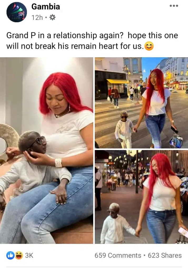 Grand P dumps Eudoxi for new Lady as photos of them chopping love go viral