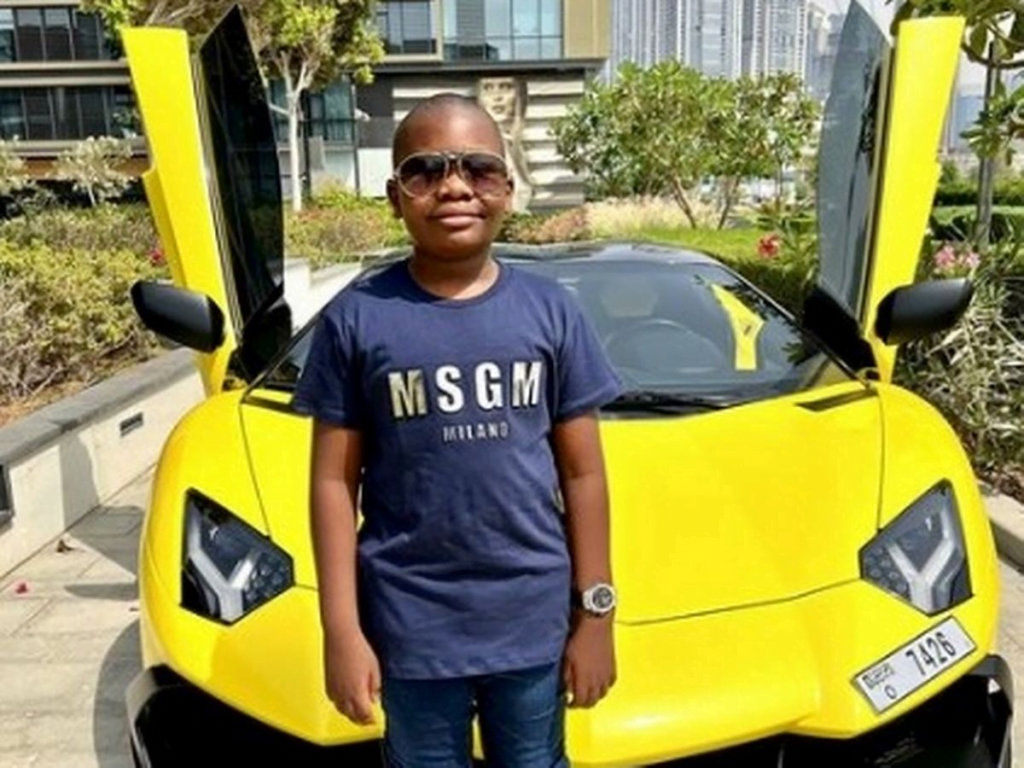 Meet The Richest Kid In Africa, Mompha Junior Who Is Only 10 Years Old (Photos)