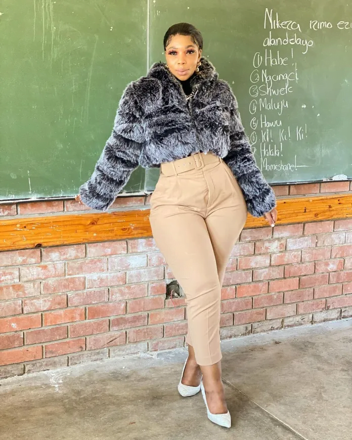 Popular South African Teacher Lulu Menziwa Stuns The Intenet With New Eye-Catching Photos