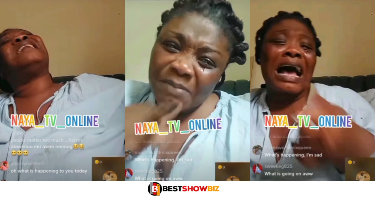 Mama Linda Breaks Down in Tears and Rains Curses on Unidentified Lady Who Insulted Her and Threatened Her Children