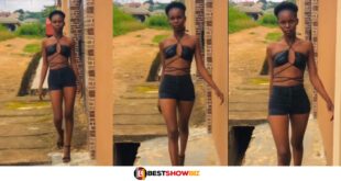 'Where are ur b()()bs?'- Netizen asks lady after she posted this video online. (watch)