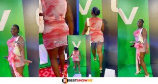 Beautiful lady storms events without wearing pἆnt!es and ended up showing her raw nyἆsh to the public (watch video)