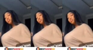 "If you see me on top of d!c₭ you will run"- Slay queen says as she shakes her big nyᾰsh (watch video)