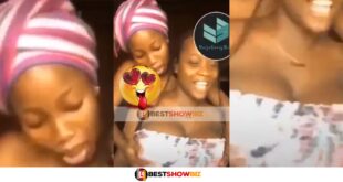 Video of a lady playing drums with the b()()bs of her friend surfaces online (watch)