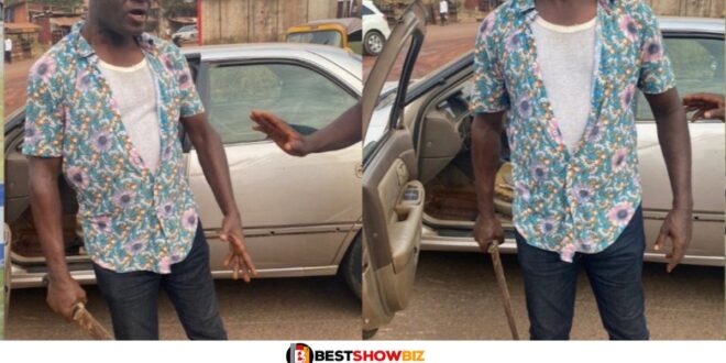 Man cuts off his friend's arm for giving girlfriend ¢5ghc in his absence (video)