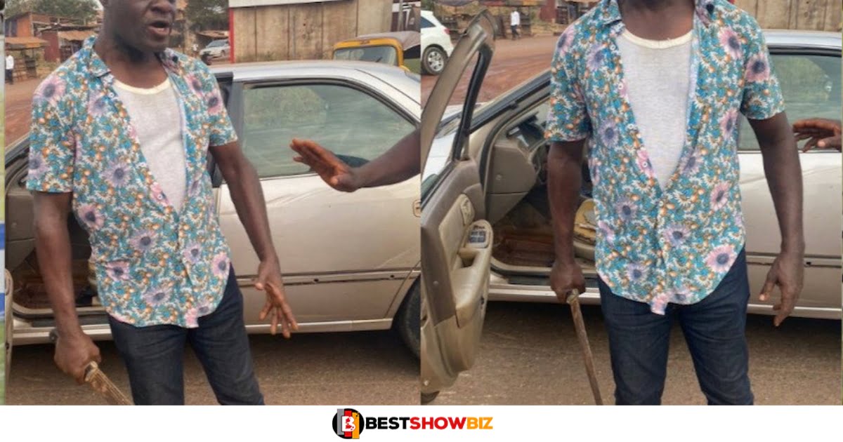 Man cuts off his friend's arm for giving girlfriend ¢5ghc in his absence (video)