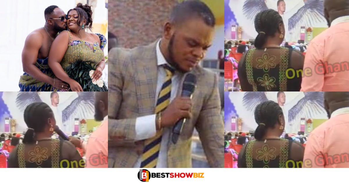 "Why are you so jealous of Tracey Boakye?" Bishop Obinim ask close friend of Tracey in his church (watch video)