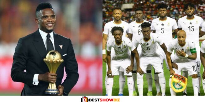 "Ghana can win the world cup"- Samuel Eto'o