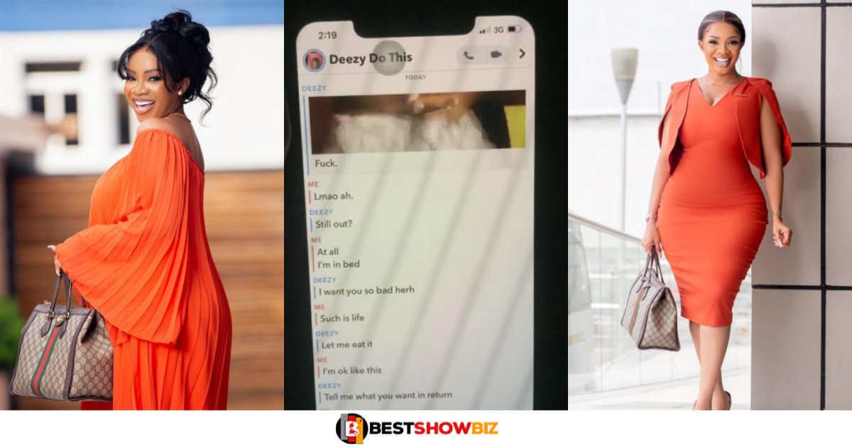 Serwaa Amihere in trouble after defending a man who sent his D!ck photos to a lady on social media
