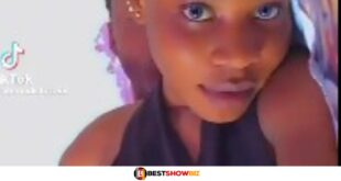 "Baby wake up i want to fv*ck you"- SHS girl tells her sleeping boyfriend whiles recording (watch video)