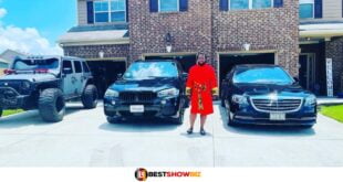 Sonnie Badu flaunts his cars and mansion on social media (Photo)