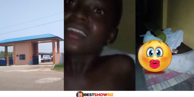 Benkum SHS Lẽᾶks: New Video Of Same Student With Another Teacher Drops - (Watch Video)