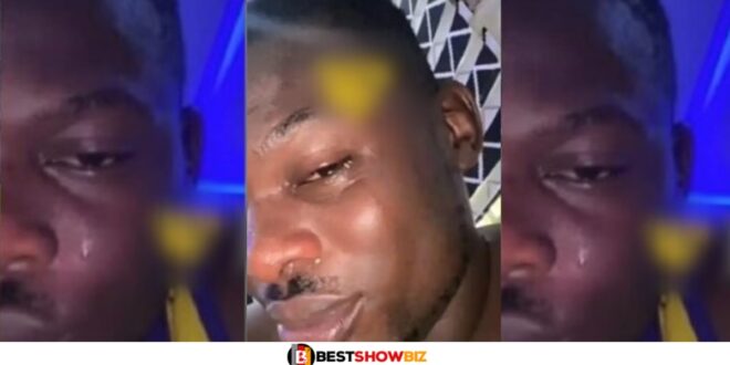 Grown-up Man Cries Uncontrollably As His Long-time Girlfriend Marries Another Man - (Videos)