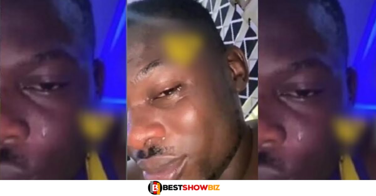 Grown-up Man Cries Uncontrollably As His Long-time Girlfriend Marries Another Man - (Videos)
