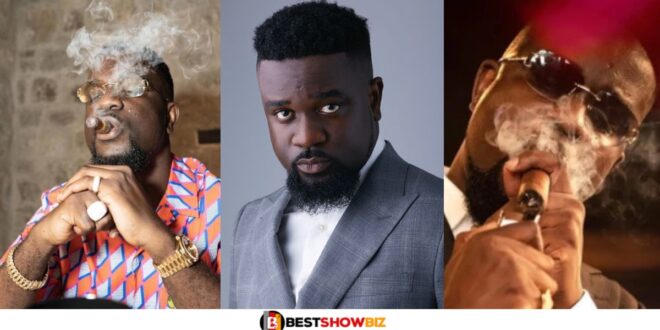 "I never thought I will be a smoker"- Sarkodie