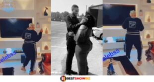 Kofi Adoma's wife shows her big nyἆsh in a new video (watch video)