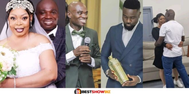 "My husband will not give Sarkodie award again, He is ungrateful"- Joyce Mensah