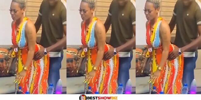 "Somebody is giving you D()ggy you say you are in church"- Man cries after catching his girlfriend (watch video)