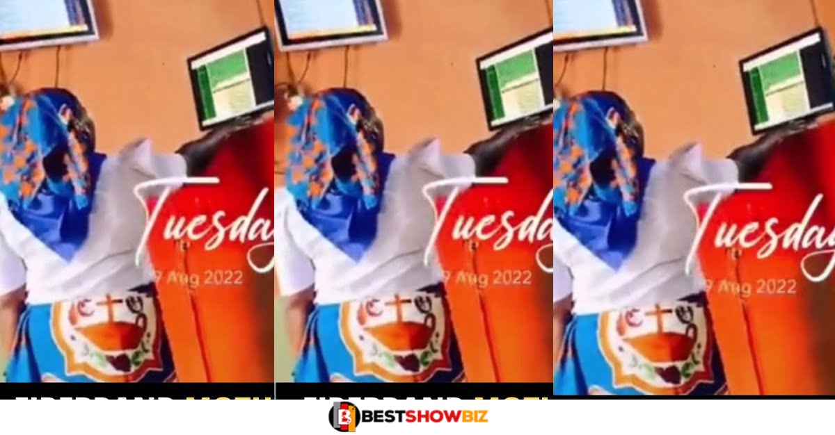Video of 'Maakuo maame' staking Bet at a Betting center goes viral online (Watch)