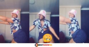 Young virgin girl mistakenly shows her 'vjay' whiles doing a cultural dance (watch video)