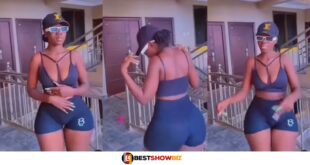 Hajia Bintu causes confusion on social media with her massive nyἆsh (watch video)