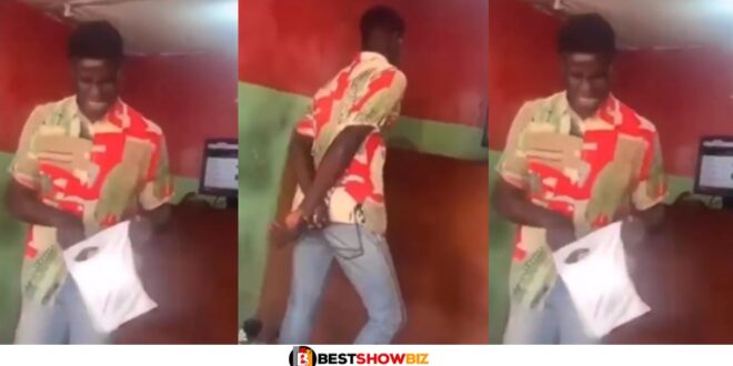 Man cries like a baby after losing all his money including transportation fee at a sports betting center