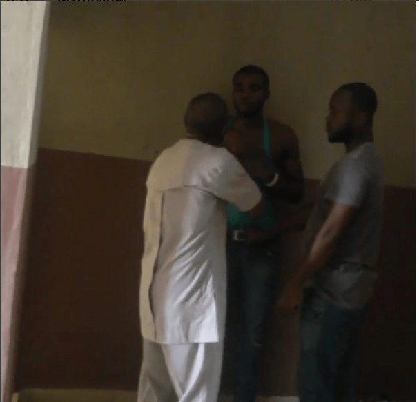 Father beats the Abusive boyfriend of his daughter (watch video)