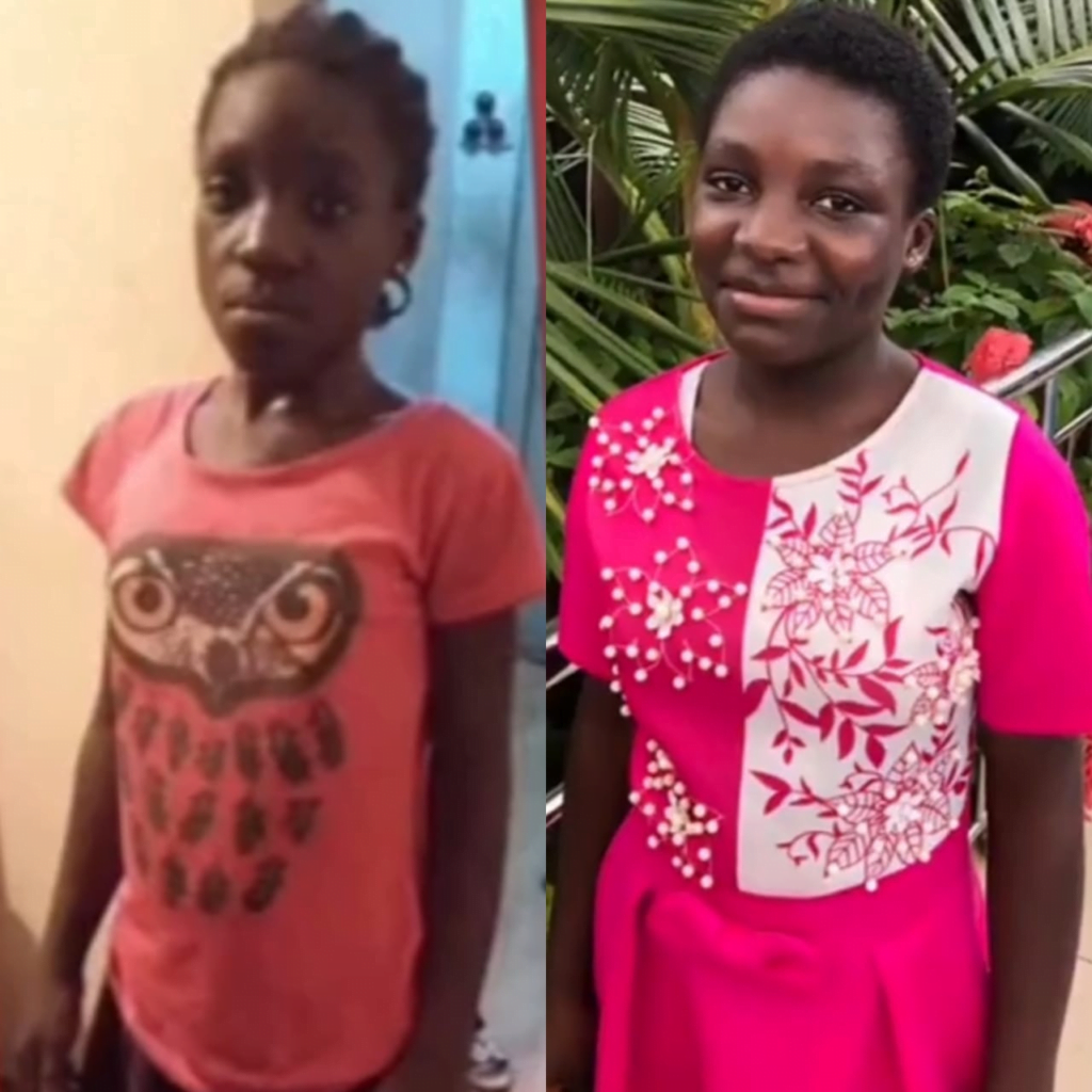 Massive Transformation: Lady shares before and after video of her Housemaid (watch)